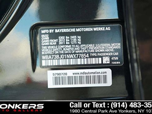 Used 2022 BMW 540i xDrive w/ Premium Package image 55