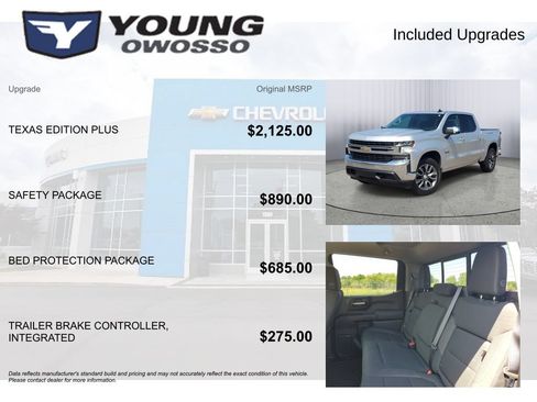 Used 2021 Chevrolet Silverado 1500 LT w/ Texas Edition Plus AWD/4WD image 4