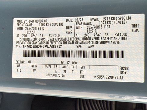 Used 2023 Ford Bronco Outer Banks AWD/4WD image 18