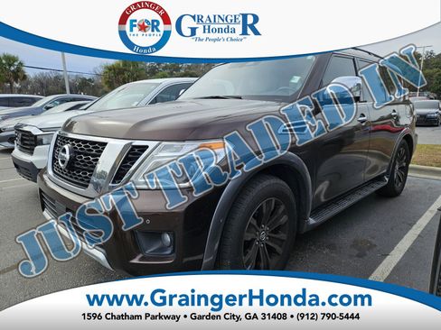 Used 2018 Nissan Armada Platinum w/ Captain Seat Package image 1