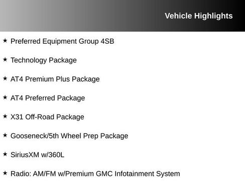 Used 2024 GMC Sierra 2500 AT4 w/ AT4 Premium Plus Package AWD/4WD image 5