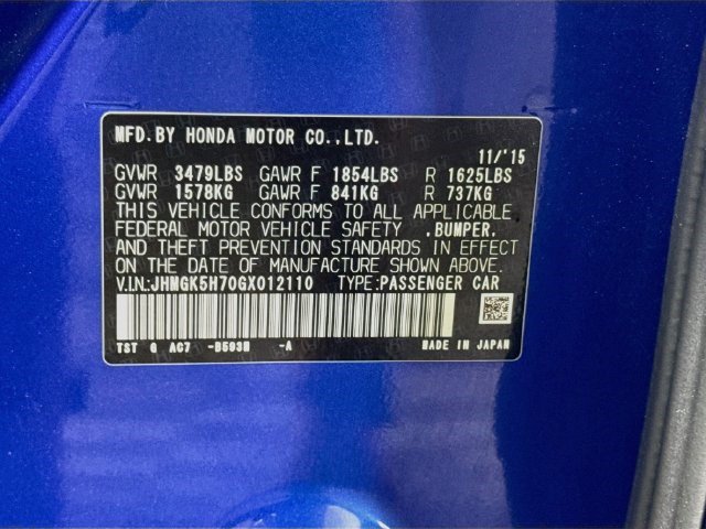 Used 2016 Honda Fit EX image 39