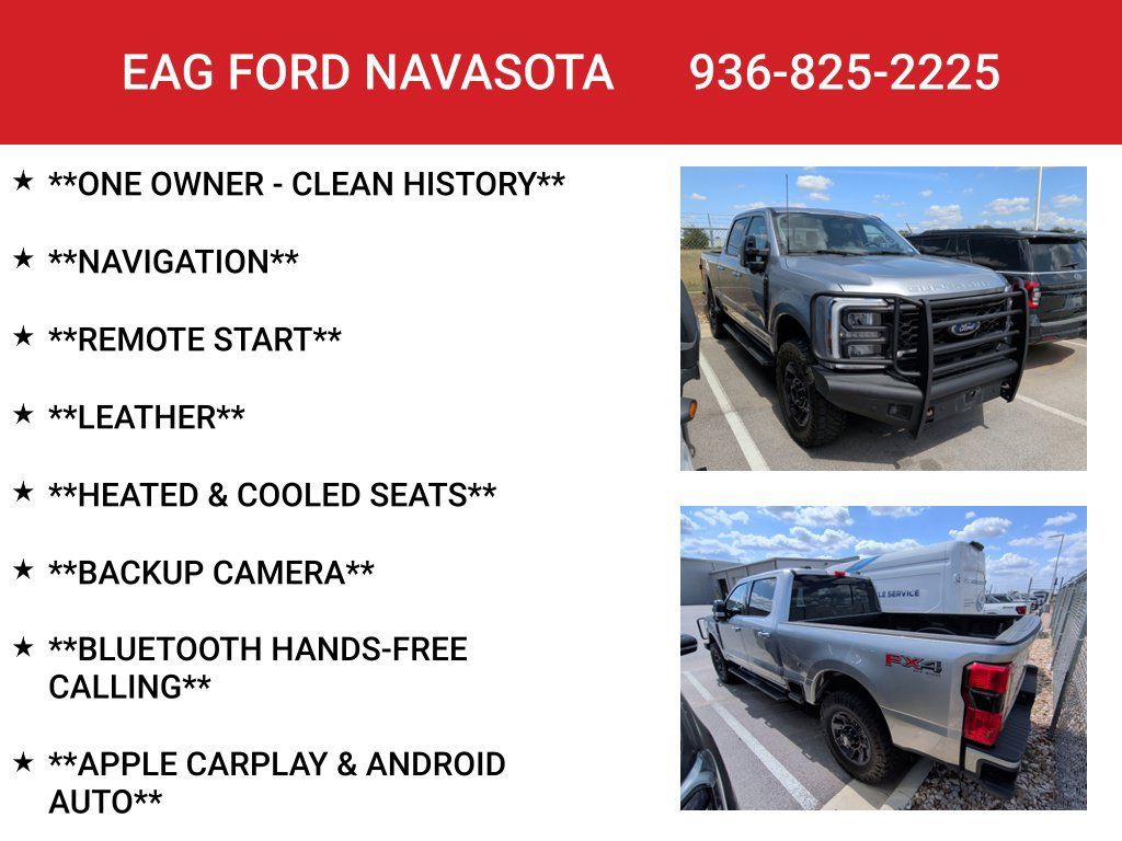Used 2024 Ford F250 Lariat w/ Sport Appearance Package AWD/4WD image 4