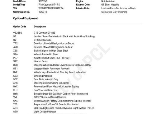 Certified 2023 Porsche 718 Cayman GT4 RS image 30