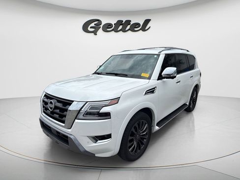 Certified 2024 Nissan Armada Platinum w/ Cargo Package RWD image 1