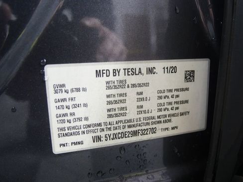 Used 2021 Tesla Model X Long Range image 26