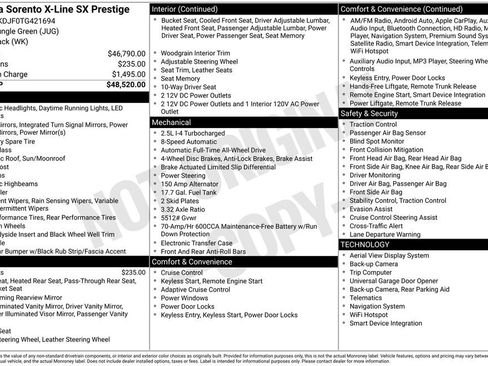 New 2026 Kia Sorento SX Prestige AWD/4WD image 34