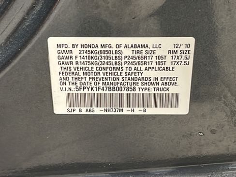 Used 2011 Honda Ridgeline RTS image 24