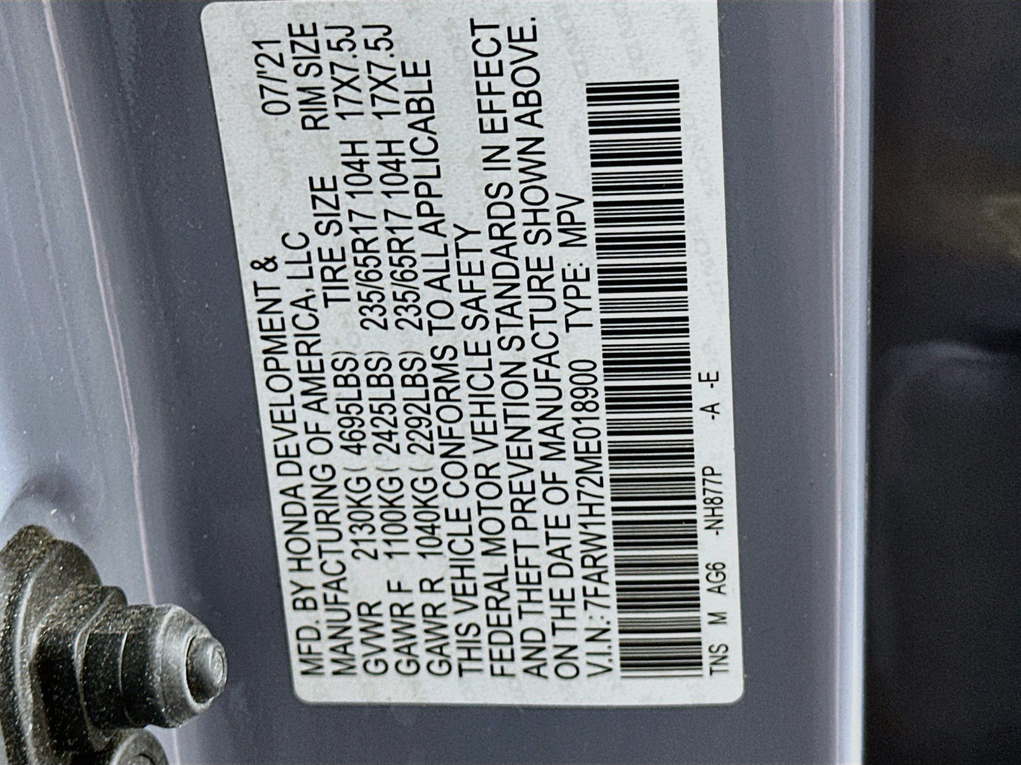 Used 2021 Honda CR-V Special Edition image 12