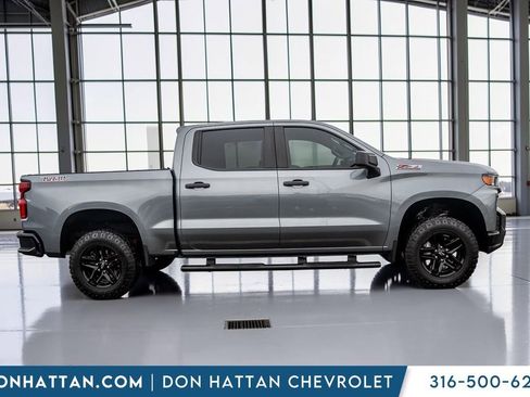 Used 2021 Chevrolet Silverado 1500 Custom Trail Boss AWD/4WD image 33