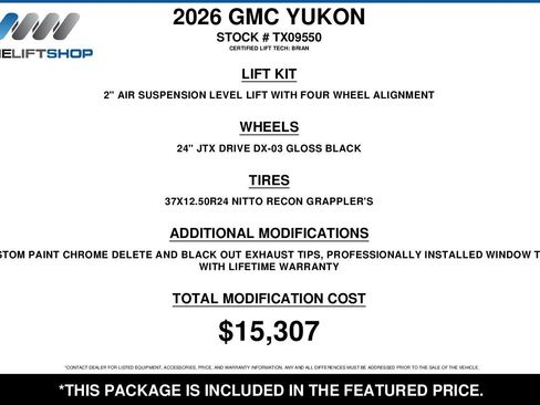 Used 2026 GMC Yukon AT4 Ultimate AWD/4WD image 2