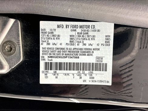 Certified 2023 Ford Transit Connect Titanium w/ Trailer Tow Package FWD image 36