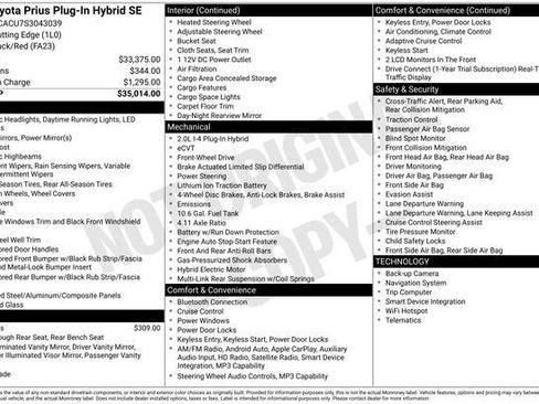 Certified 2025 Toyota Prius Plug-In Hybrid FWD image 7