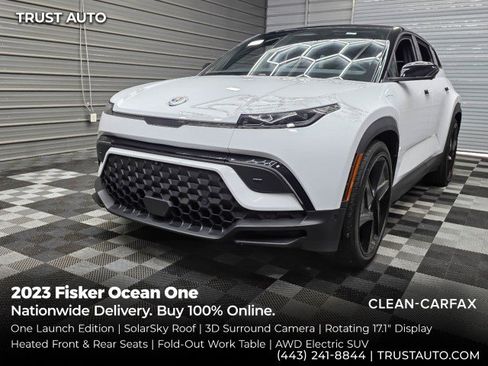 Used 2023 Fisker Ocean One AWD/4WD image 1