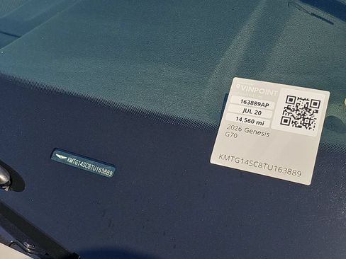 Certified 2026 Genesis G70 2.5T RWD image 25