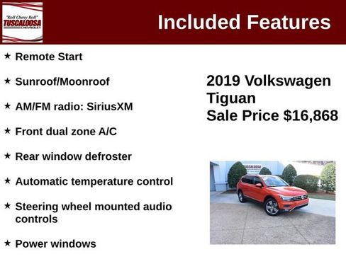 Used 2019 Volkswagen Tiguan SEL Premium AWD/4WD image 12