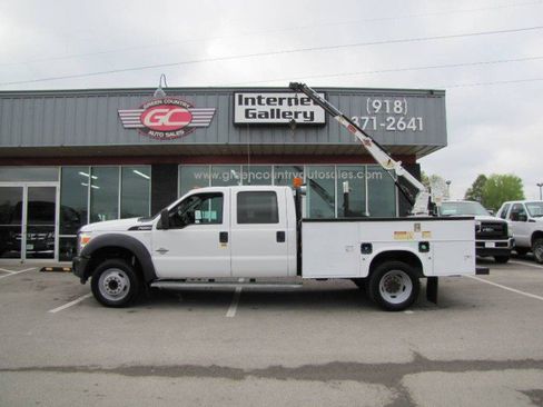 Used 2012 Ford F550 2WD Crew Cab Super Duty w/ Payload Upgrade Pkg image 1