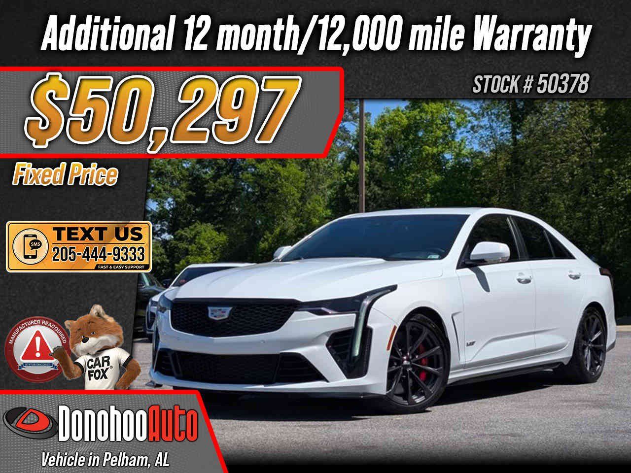 Used 2023 Cadillac CT4 V Blackwing RWD image 1