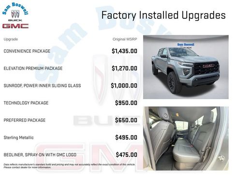 New 2026 GMC Canyon Elevation w/ Convenience Package RWD image 3
