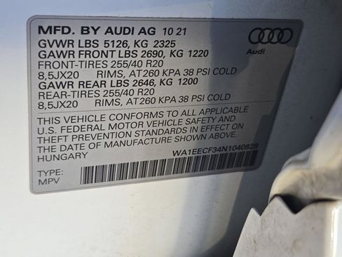 Used 2022 Audi Q3 2.0T Premium Plus w/ Premium Plus Package AWD/4WD image 14