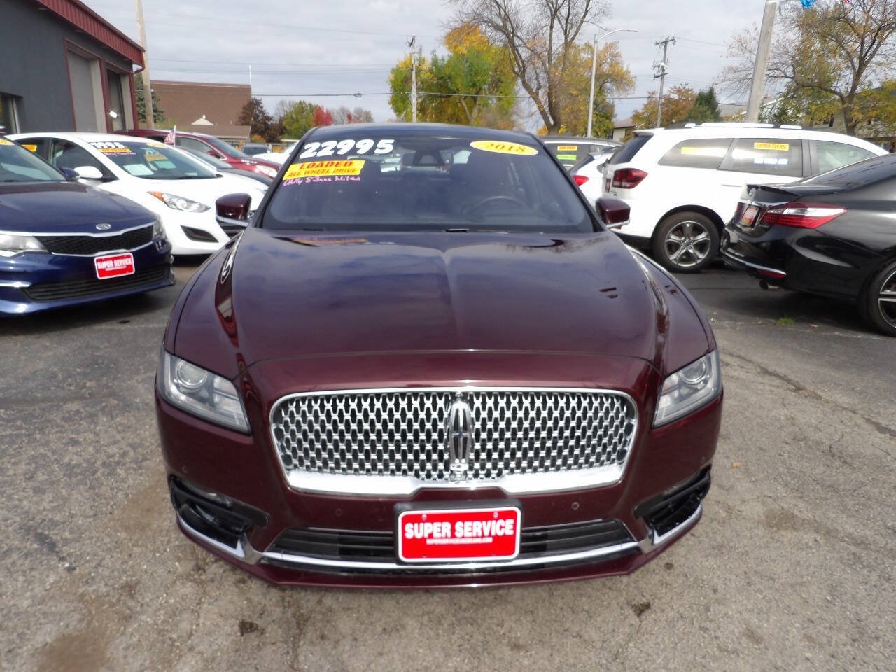 Used 2018 Lincoln Continental Reserve AWD/4WD image 2