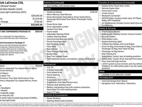 Used 2010 Buick LaCrosse CXL image 10