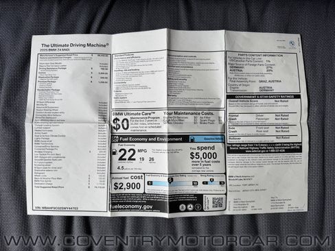 Used 2025 BMW Z4 M40i w/ Edition image 20