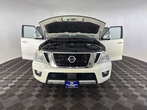Used 2017 Nissan Armada Platinum w/ Interior Lighting Package image 13