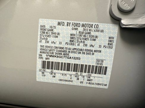 New 2026 Ford Explorer ST w/ Sun And Sound Package image 16