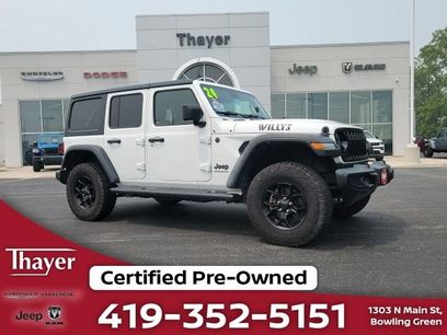 Certified 2024 Jeep Wrangler Unlimited Sport