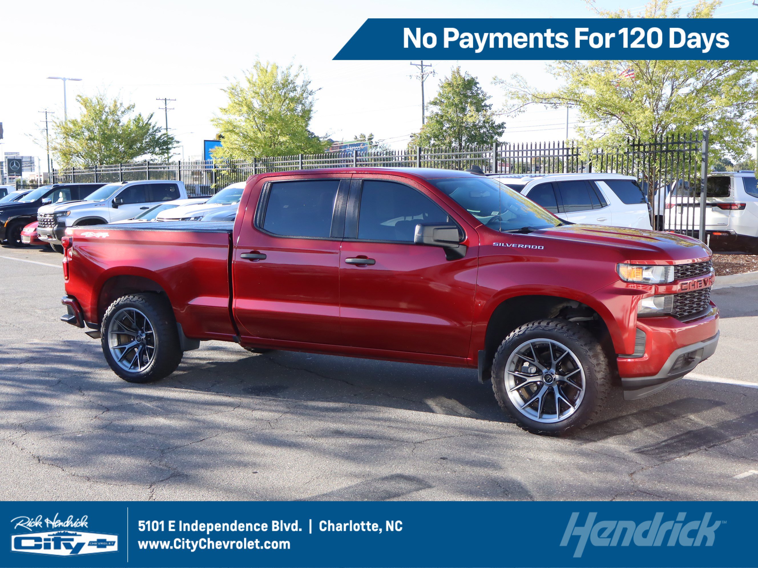 Used 2021 Chevrolet Silverado 1500 Custom AWD/4WD image 1