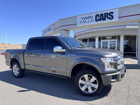 Used 2015 Ford F150 Platinum w/ Technology Package AWD/4WD image 2