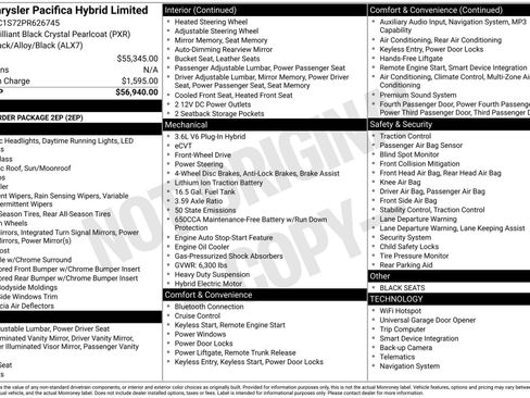 Used 2023 Chrysler Pacifica Limited FWD image 3