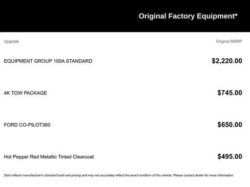 Used 2024 Ford Maverick XL w/ Equipment Group 100A Standard image 20