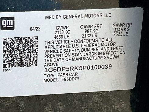 Used 2023 Cadillac CT5 Sport w/ Platinum Package RWD image 34