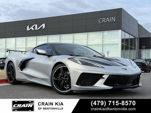 Used 2022 Chevrolet Corvette Stingray Premium Cpe w/ Engine Appearance Package image 1