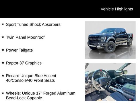 Used 2023 Ford F150 Raptor w/ Raptor 37 Performance Package AWD/4WD image 21