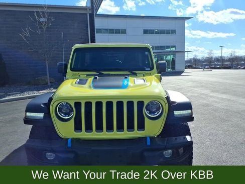Used 2023 Jeep Wrangler Unlimited Rubicon 4xe w/ Steel Bumper Group image 9