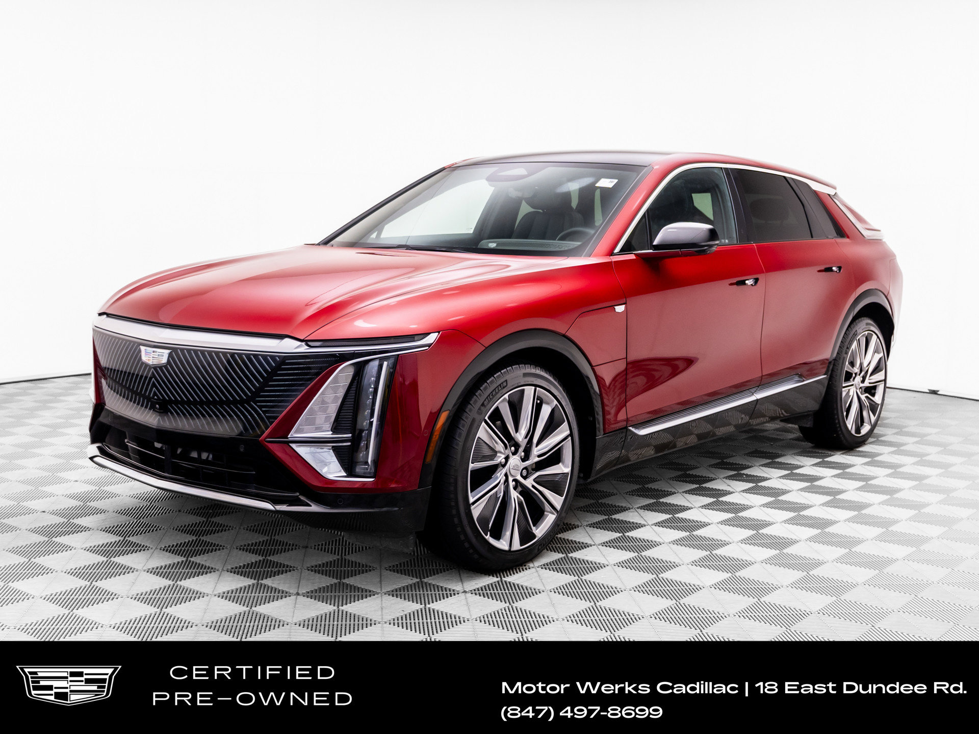 Certified 2025 Cadillac Lyriq Luxury w/ LPO, Floor Liner Package AWD/4WD 360° Tour