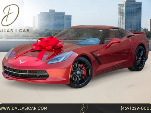 Used 2014 Chevrolet Corvette Stingray Coupe w/ 3LT Preferred Equipment Group RWD image 1