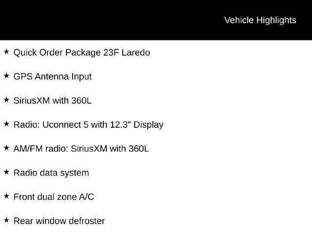 New 2026 Jeep Cherokee Laredo AWD/4WD image 3