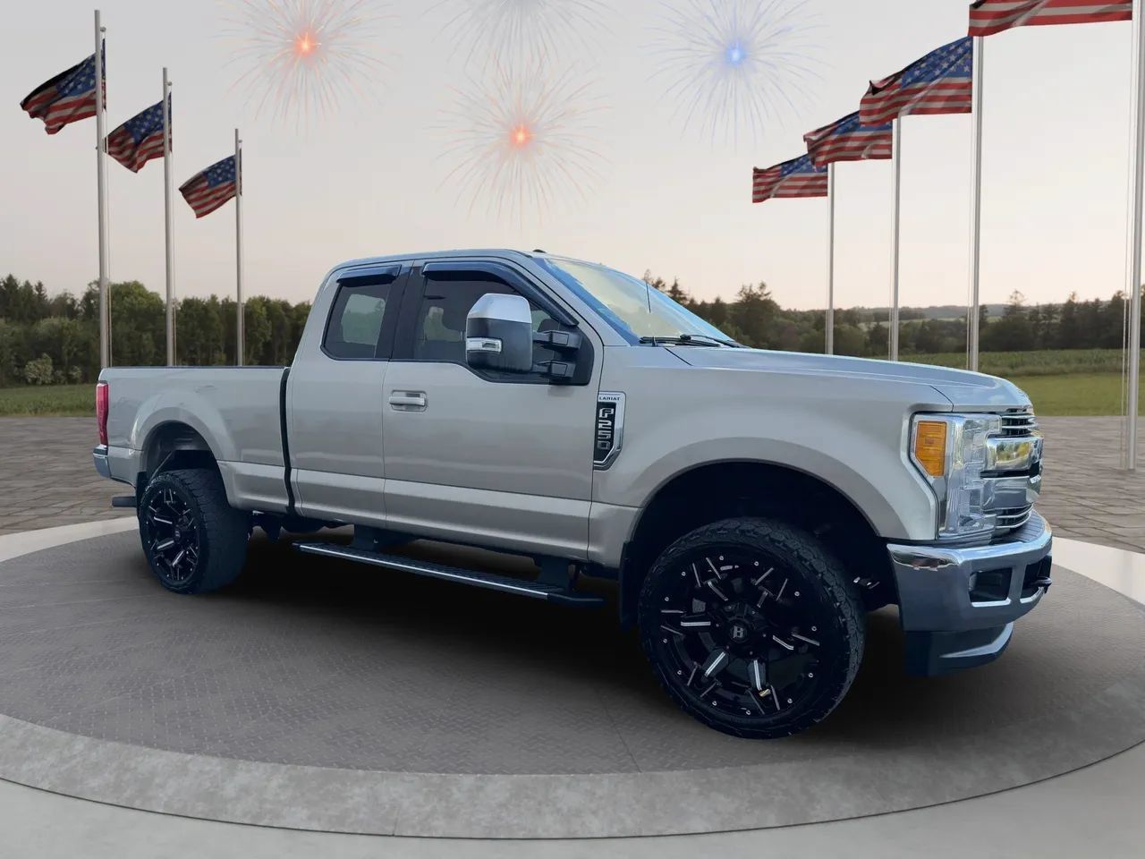 Used 2017 Ford F250 Lariat w/ Lariat Value Package AWD/4WD image 12