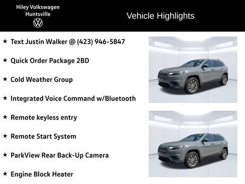 Used 2019 Jeep Cherokee Latitude Plus w/ Cold Weather Group AWD/4WD image 6