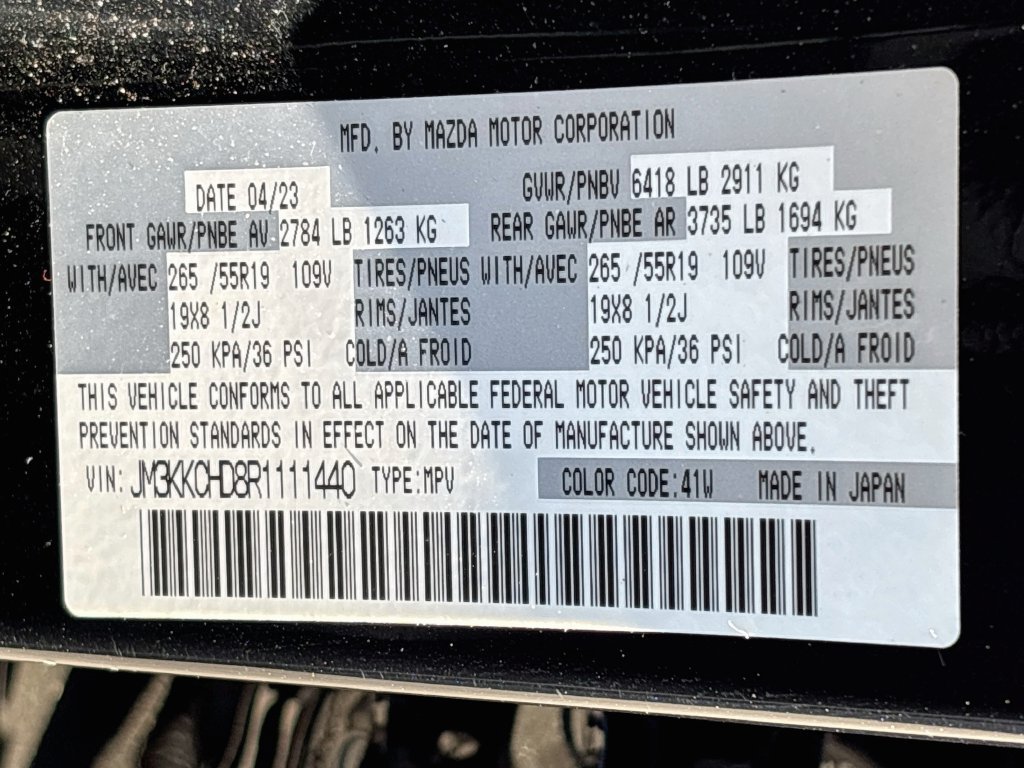 Certified 2024 MAZDA CX-90 3.3 Turbo w/ Preferred Plus AWD/4WD image 34
