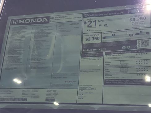 New 2026 Honda Ridgeline RTL image 32