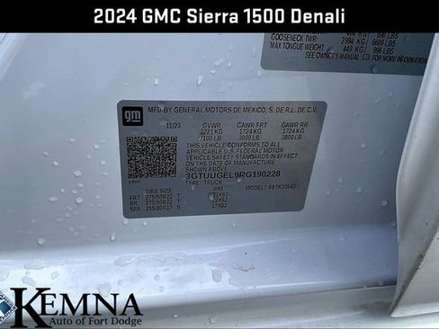 Used 2024 GMC Sierra 1500 Denali w/ Denali Reserve Package image 23