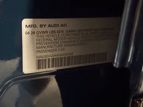 New 2027 Audi A6 e-tron Premium Plus AWD/4WD image 26