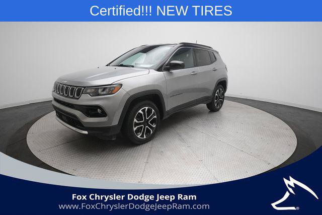 Certified 2023 Jeep Compass Limited AWD/4WD image 1