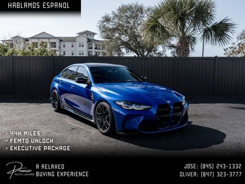 Used 2022 BMW M3 Competition w/ Executive Package image 1