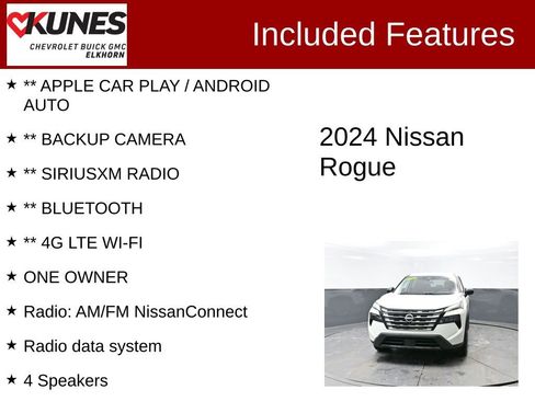 Used 2024 Nissan Rogue S image 2